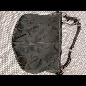 Coach signature hobo
